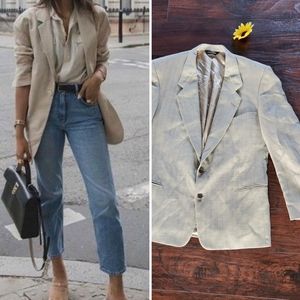 Pierre Cardin Wool Oversized /boyfriend BLAZER